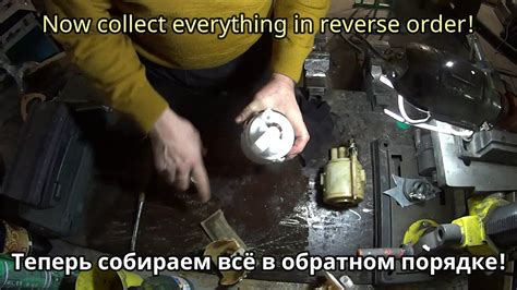 Замена топливного фильтра на Ниссан Санни! Replacing the fuel filter ...