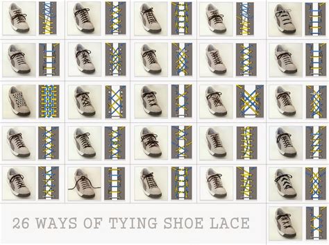 Sharing ~: 26 ways to tie shoe lace