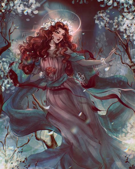 ROY THE ART / ROY TRINH | The Goddess of Spring - Persephone The story