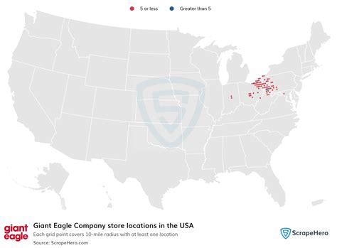 List of Giant Eagle Company Store locations in USA - ScrapeHero Data Store