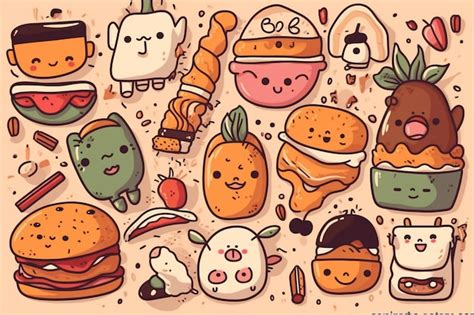 cute easy food art