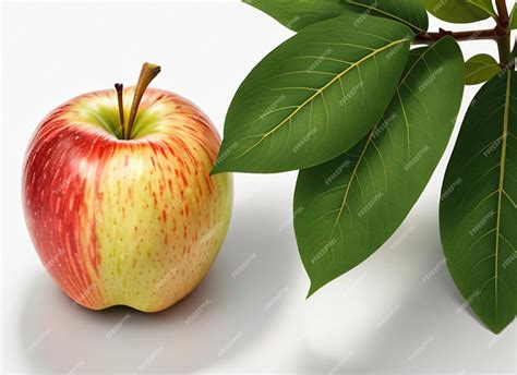 Premium AI Image | apple isolated