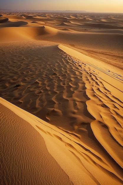 Premium Photo | Desert of North Africa sandy barkhans