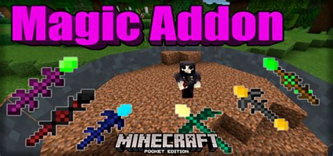 Мод Магия и посохи для Minecraft на Android