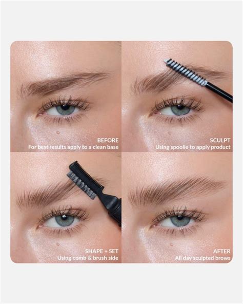 refy brow sculpt shape  hold gel  lamination effect drya cosmetics
