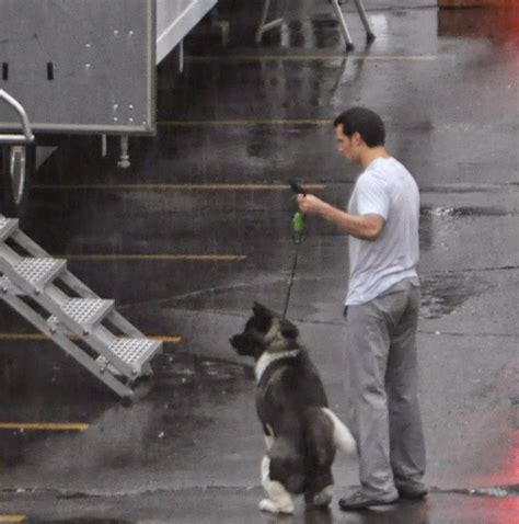 Henry Cavill News: Exclusive: Henry Takes His Pet For A Walk On The ...