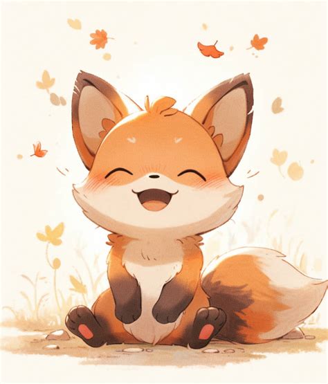 adorable chibi fox  chrisd  deviantart