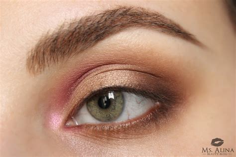 Makeup Tutorial: Bronze and Pink Eyes | Ms. Alina Blog