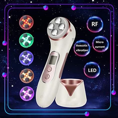 Microcurrent Facial Toning Device, Photon LED Light Therapy Facial ...