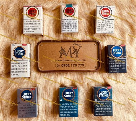 Thuốc Lá LUCKY STRIKE Red + LUCKY STRIKE 1,3,6,8,14mg (Vị Truyền Thống ...