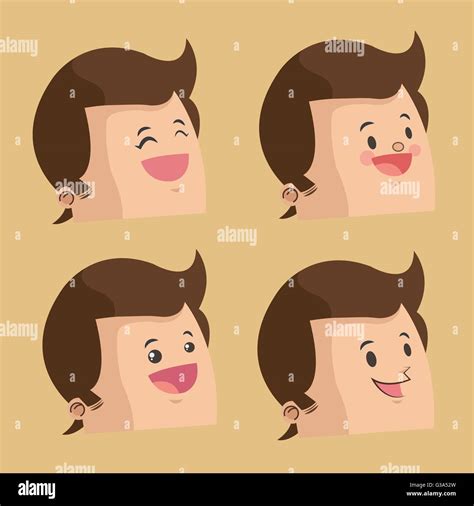 Cartoon man design , vector illustration Stock Vector Image & Art - Alamy