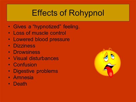 Drugs - Rohypnol - Haemosexual