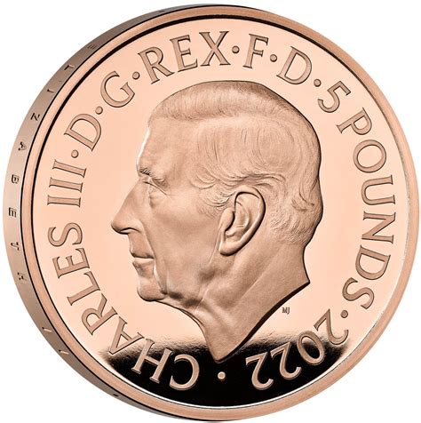 Five Pounds 2022 In Memory of Queen Elizabeth II, Coin from United ...