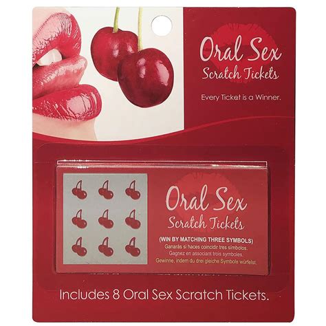 Oral Sex Scratch Tickets - Sexlegetøj bruges af alle