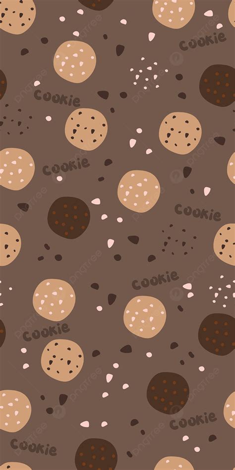 mobile wallpaper  cute cartoon  cookie background wallpaper image