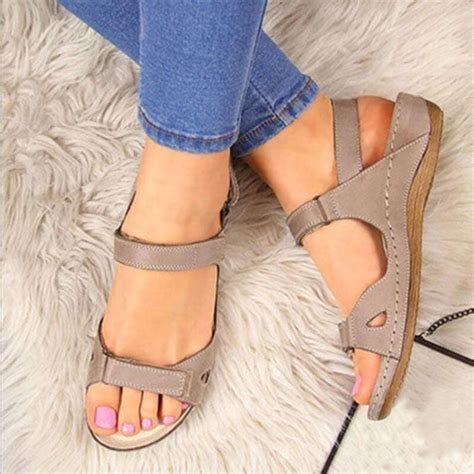 Women's Soft Flat Sandals – Mesh Beach Shoes