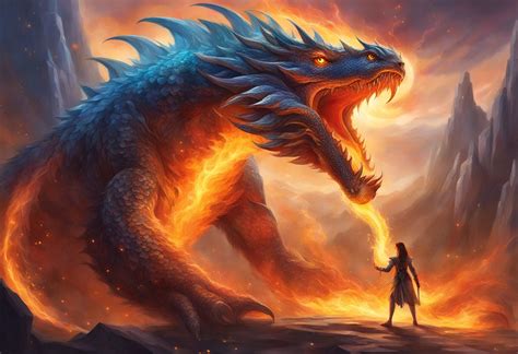 Fire-breathing Monster: Mythical Creatures - Mythical Encyclopedia