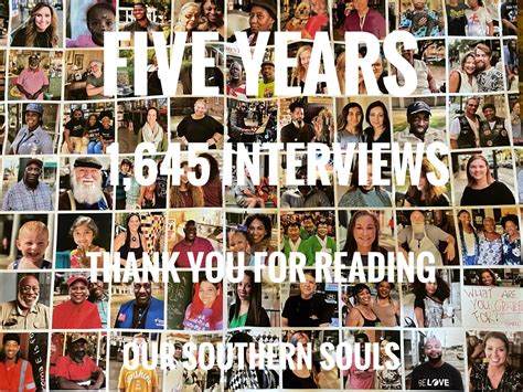 Five years of Our Southern Souls • Our Southern Souls