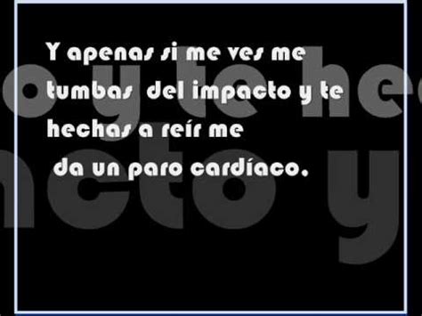 ENJAMBRE CON LO BLONDO - IMPACTO - LETRA - YouTube