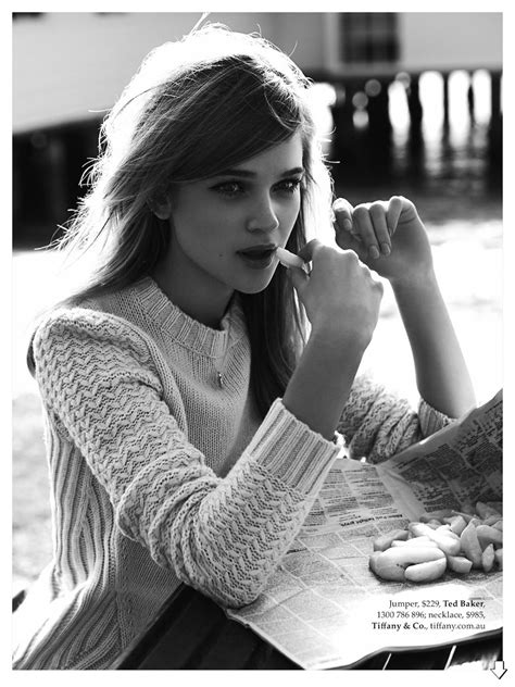 #RosieTupper by #ZacharyHandley for #ElleAustralia May 2014 | Boardwalk