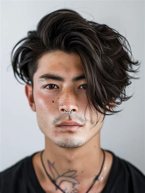 explore  wolf cut hairstyles men long short mullet korean curly