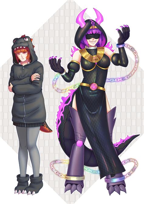 Salia Tae, Witch of Kaiju by Sakura_rose12 by Dakra-Dhark on DeviantArt