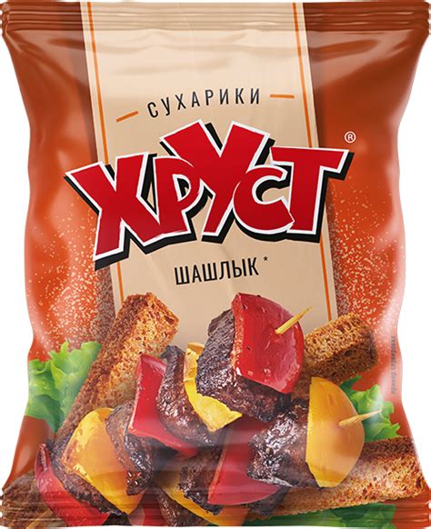 Сухарики "ХРУСТ" 40г - «Регион-Продукт»