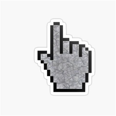 mouse pointer stickers redbubble