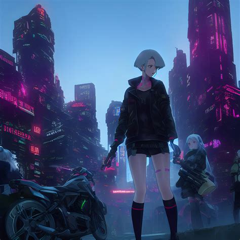 Cyberpunk Anime Diffusion - AIEasyPic