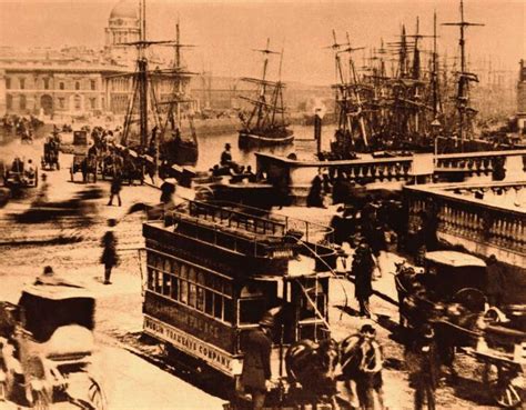 Dublin docklands circa 1877 | Ireland history, Dublin city, Dublin street