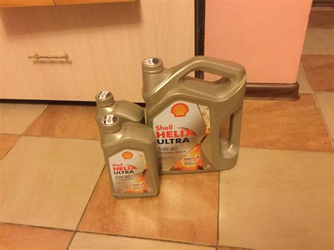 Проба масла: Shell Helix Ultra 5w40 — Volvo 850, 2,5 л, 1996 года ...