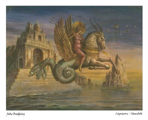 Capricorn - limited edition art print by Jake Baddeley | Threshold Editions