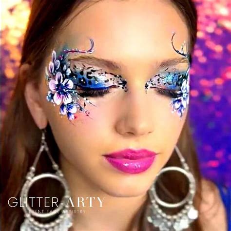 Glitter-Arty: Face Painting or Art Form? - Trendy Art Ideas