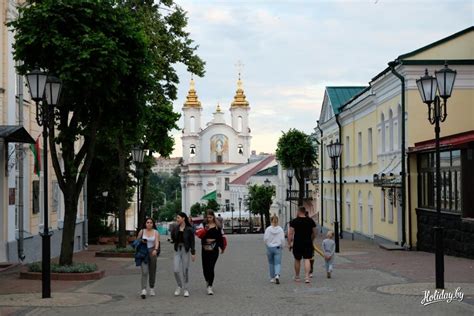 Улица Суворова в Витебске - фото и видео достопримечательности Беларуси ...