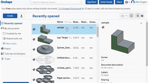 Onshape Software_Block#1 - YouTube