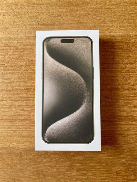 iPhone 15 Pro Max 256GB Titan Natur neu & ungeöffnet | Kaufen auf Ricardo