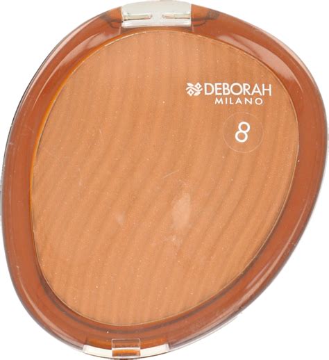 DEBORAH, puder brązujący, nr 8, 11 g | Drogeria Rossmann.pl