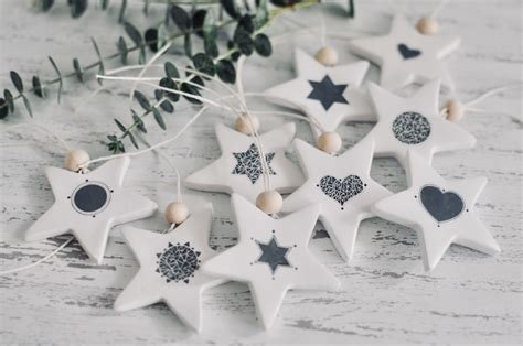 Set of 8 Swedish Christmas Decorations in Gray Christmas - Etsy Canada