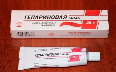 Гепариновая мазь для потенции мужчин: как применять и отзывы