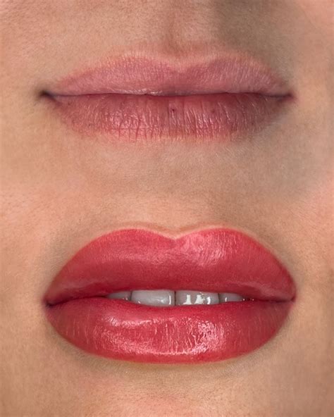 Перманентный макияж губ, Lips Permanent — помогает избавиться от шрамов ...