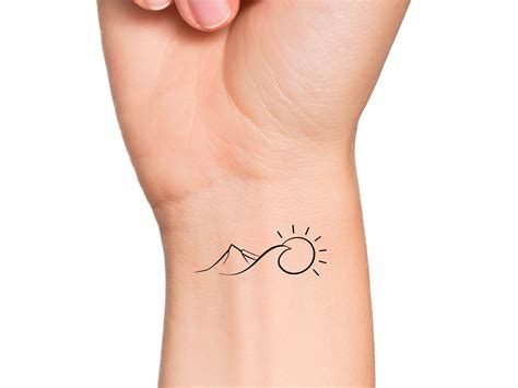 tattoo sun wave 5