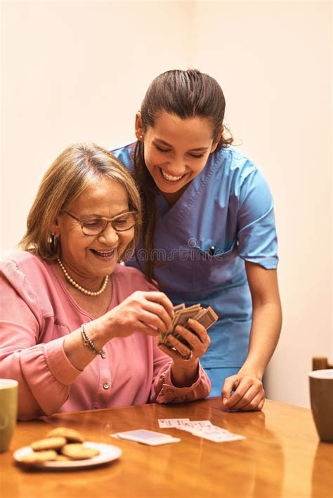 Youre Better Than You Thought. a Female Nurse Teaching Her Patient How ...