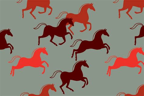 horse pattern print  wallpaper