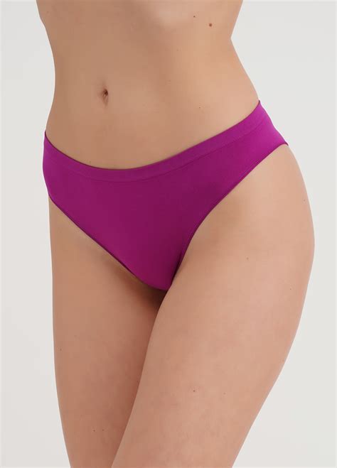 Безшовні труси бразиліана BRASILIAN BRIEFS COLOR dahlia (фіолетовий ...