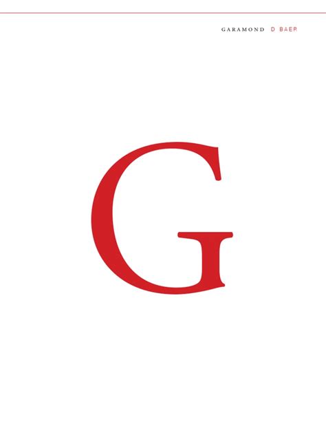 Garamond PDF | PDF | Typefaces | Serif
