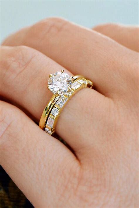 Simple White Gold Engagement Ring