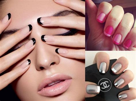 modele de unghii french cu gel clairro