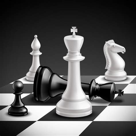 Chess Game Realistic 459088 Vector Art at Vecteezy
