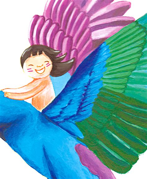 Flying on a bird in the jungle on Behance