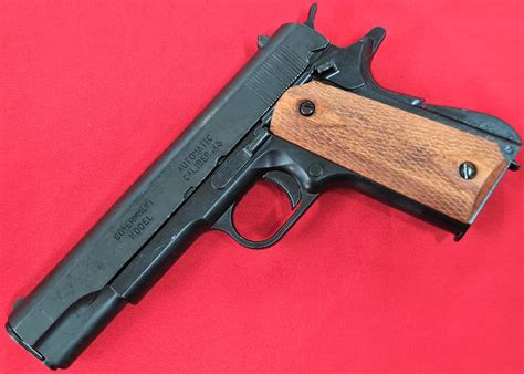 REPLICA M1911 US .45 CAL GOVERNMENT COLT HAND GUN PISTOL DENIX – WOODEN ...